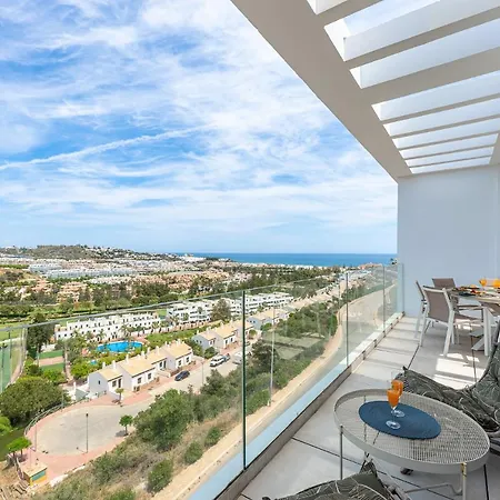 Apartment 797 Rentals- Moderno Piso Con Vistas Al Golf Y Mar La Cala De Mijas